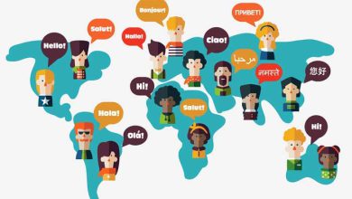 different languages