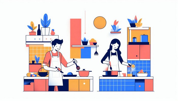 غذای فانتزی با مرغ