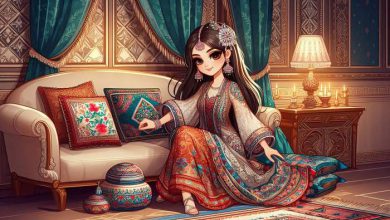 دیزاین خانه با پشتی