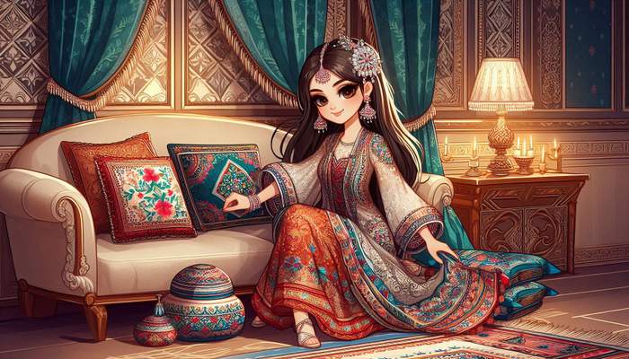 دیزاین خانه با پشتی
