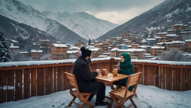 شمال ایران در زمستان