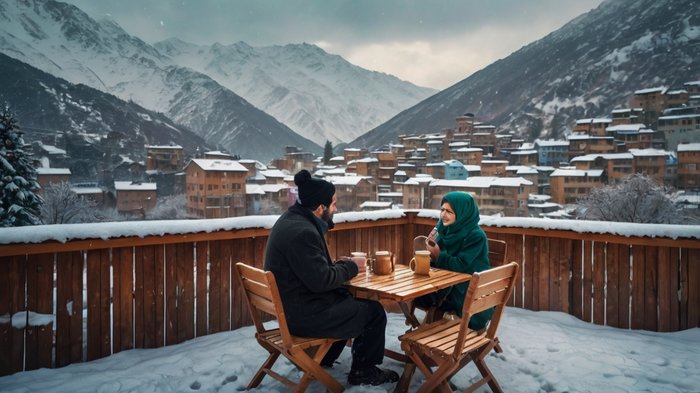 شمال ایران در زمستان