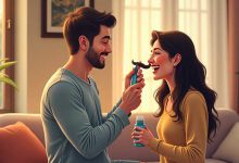 ایده خلاقانه برای شوخی با همسر