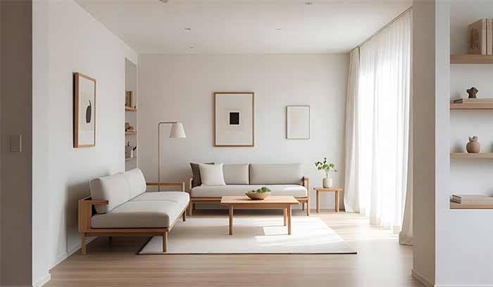 زندگی مینیمال مینیمالیسم در خانه