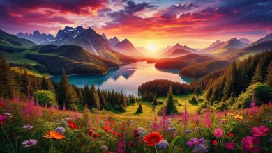 عکس زیباترین منظره