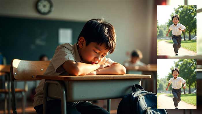 خستگی ذهنی و کمبود تحرک بدنی پس از مدرسه