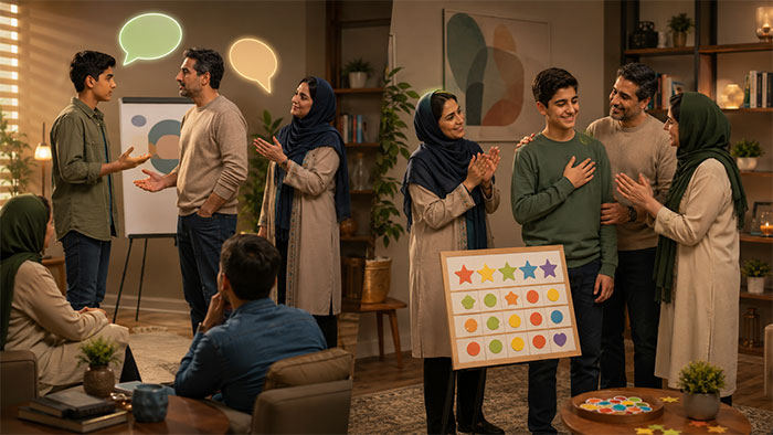 تقویت مثبت و سیستم پاداش (Positive Reinforcement)