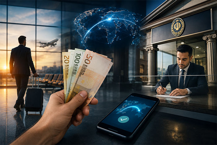 اطلاعات عمومی حواله ارز همراه مسافر از طریق بانک ملی